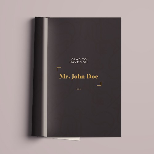 Welcome Brochure for Luxurious Brand