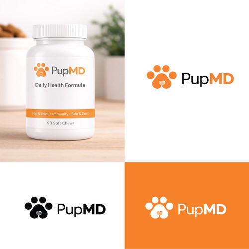 Logo design for a Dog Supplement Brand