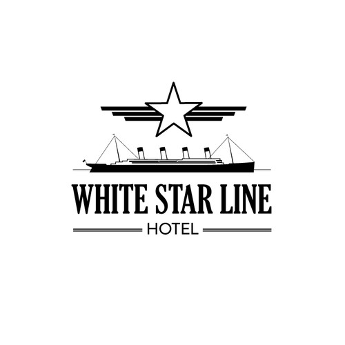 Logo for a Titanic Themed Hotel