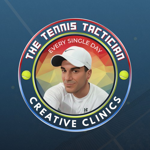 The Tennis Tactician - Logo Design
