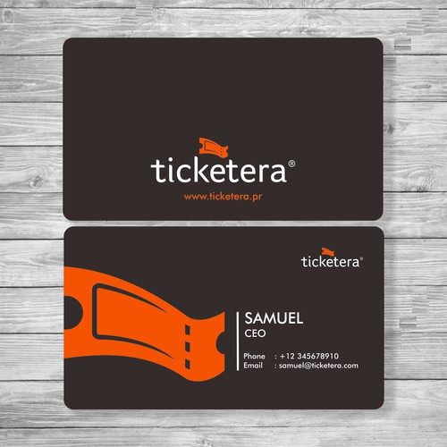 Ticketera Bussiness card