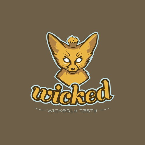 Wicked hipster logo for a wicked company