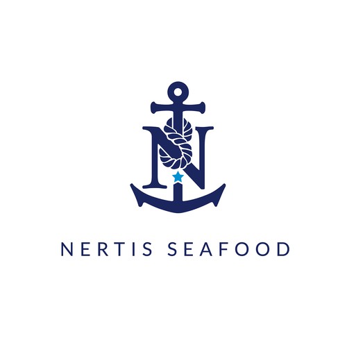Logo for seafood company