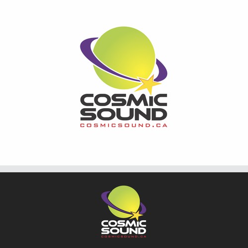 Create the next logo for Cosmic Sound