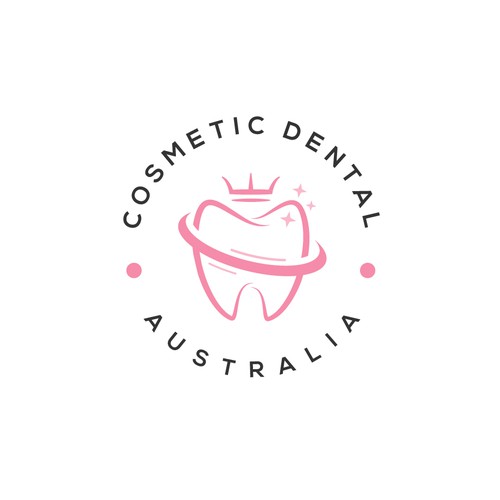 luxury looking logo for a dental product startup