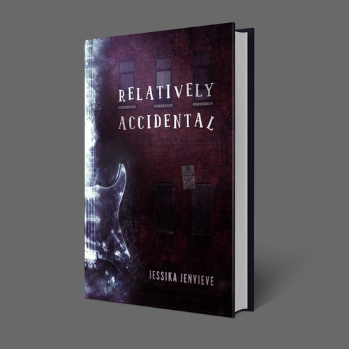 Book cover design for a Musical Crime Fiction Novel