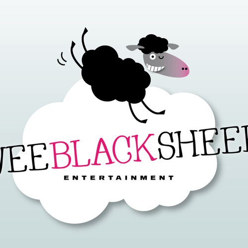 Logo for wee black sheep entertainment