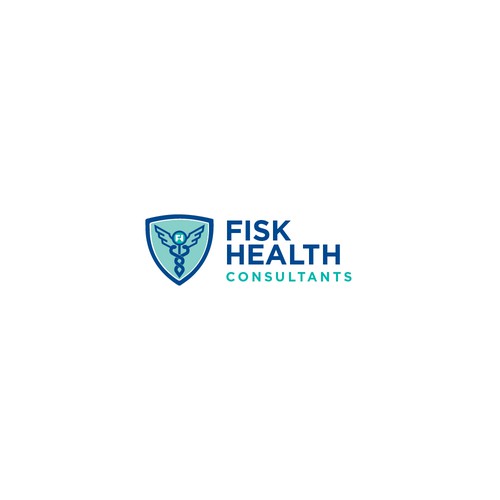 fisk health logo concept