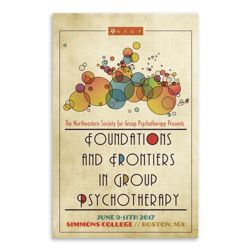 Poster card for Northern Society for Group Psychotherapy