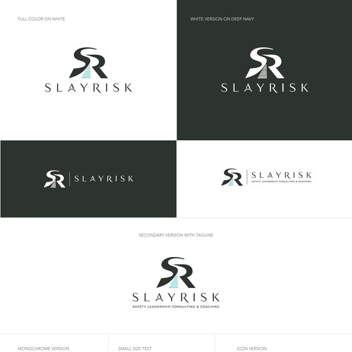 Modern logo for a risk management consultancy in outdoor and experiential education