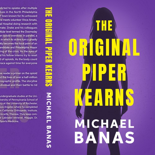 Book Cover for a Novel "The Original Piper Kearns"