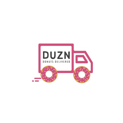 Modern logo for donut shop