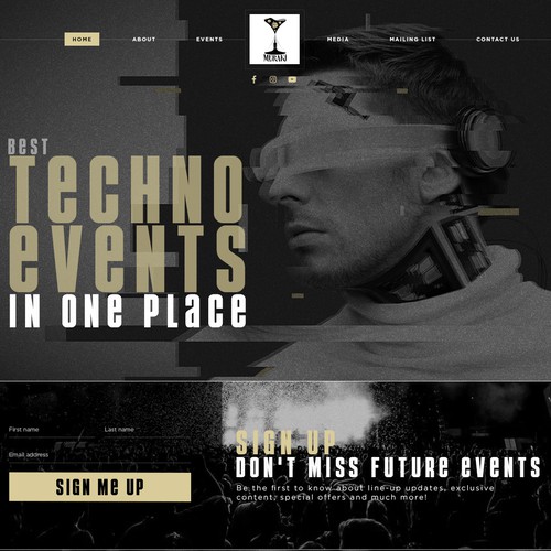 New techno promoter website!