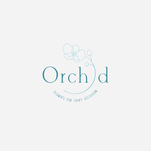 Flower shop logo