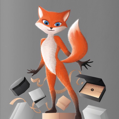 Boxfox Character Design
