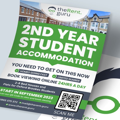 Student Accommodation Flyer