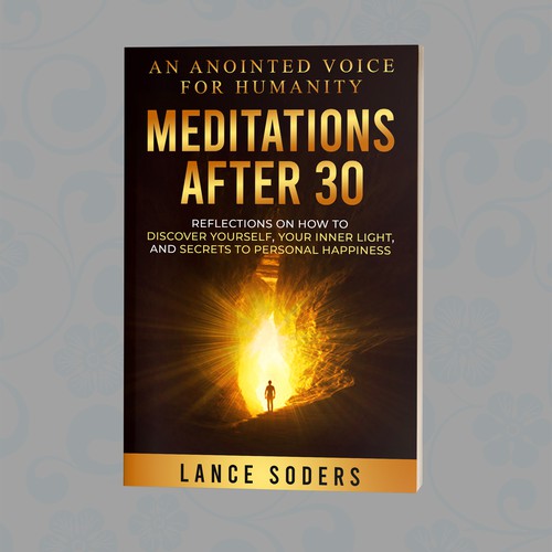 Meditations book with detailed stock image