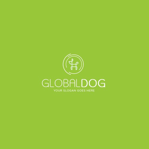 dog mobile app logo
