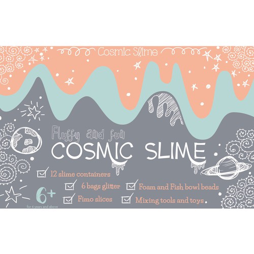 Cosmic Slime: front packaging