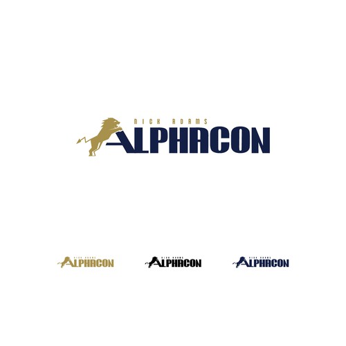 Combination Mark Logo: letter "A"  logo for Alphacon