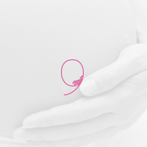 Logo for pregnancy products "My 9"