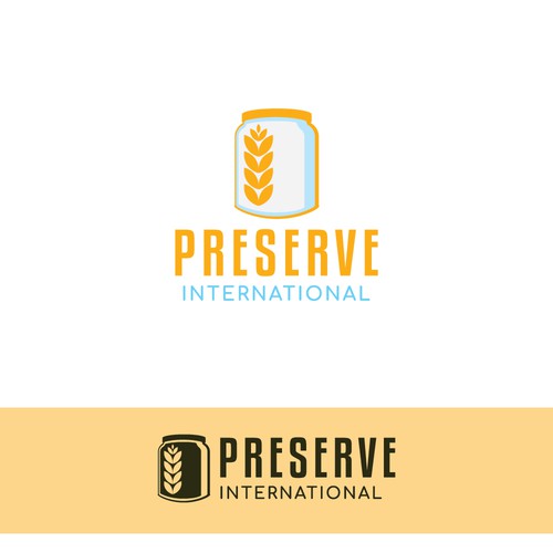 Logo for a nonprofit seeking to teach food preservation in East Africa