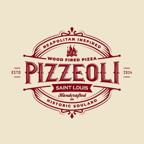 Logo for Pizzeoli pizzeria 