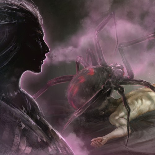 Shaman Spider -  concept art (illustration)