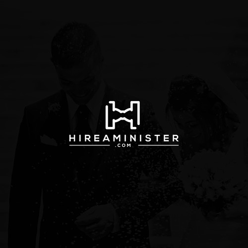 Logo concept for HireAMinister.com