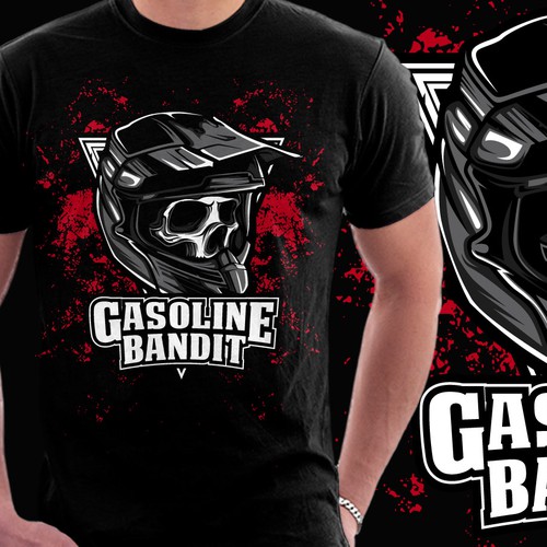 +++Shirt Design for Racer/Biker/Tuner "GASOLINE BANDIT"+++