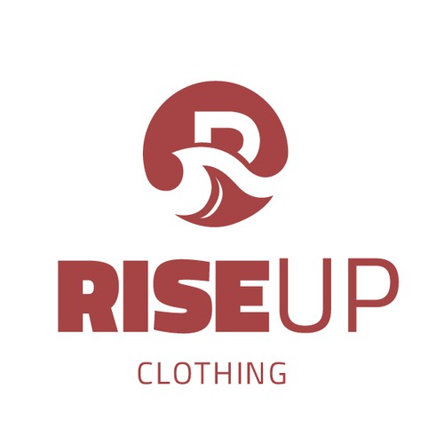 Logo for RISE UP Clothing