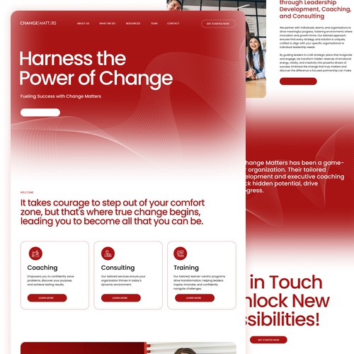 Modern Website for coaching platform | B2B | SaaS | Tech | Startup