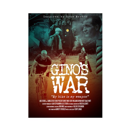 Movie Poster For Gino's War World War II