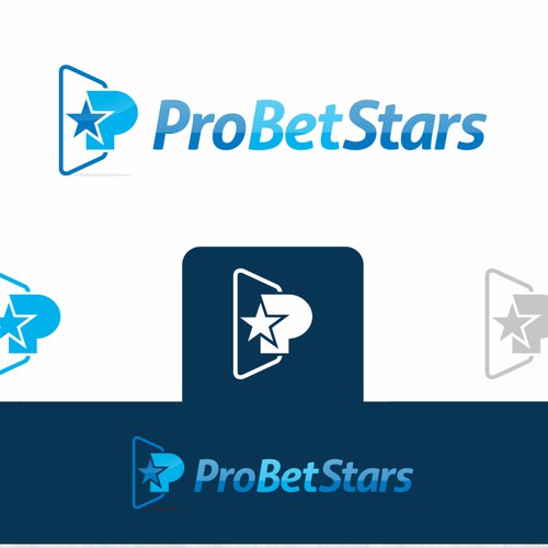 Pro Bet Stars logo design