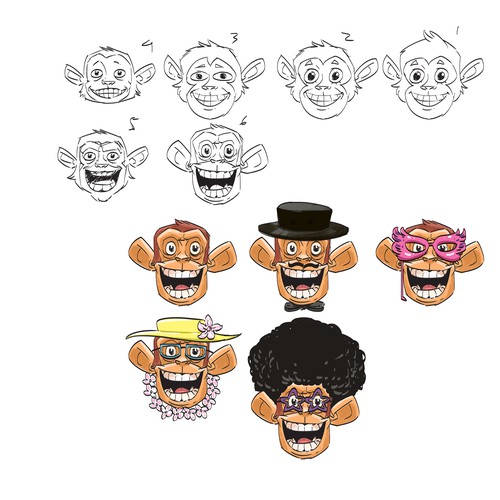 monkey head icon
