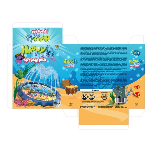 Happy Bee Splash Pad
