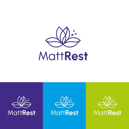 Mattrest logo design
