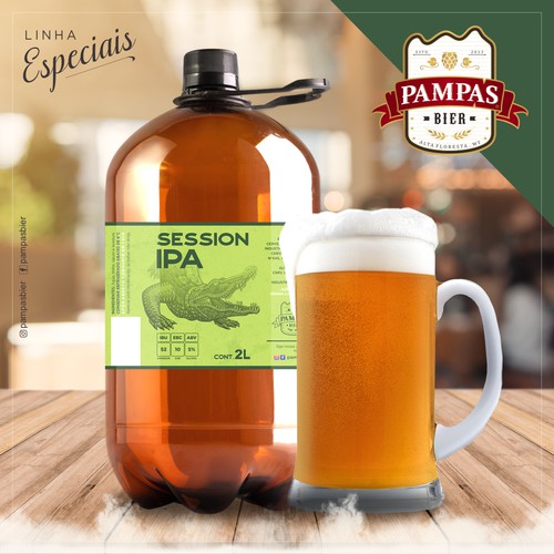 Label design for craft beer