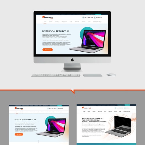 Web design for TMC TEC