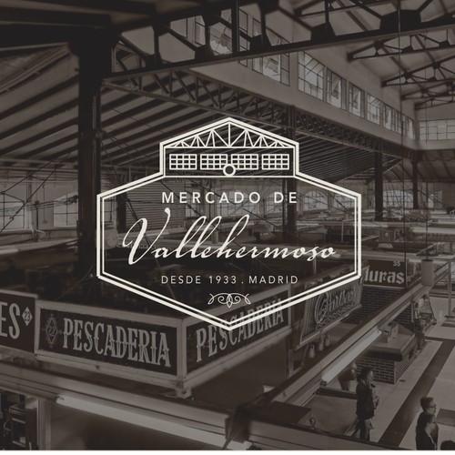 Vintage design for a traditional market