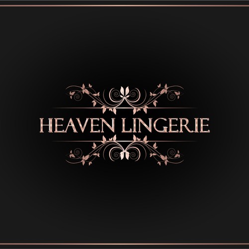 Create a lingerie logo that conveys luxury with a touch of femininity