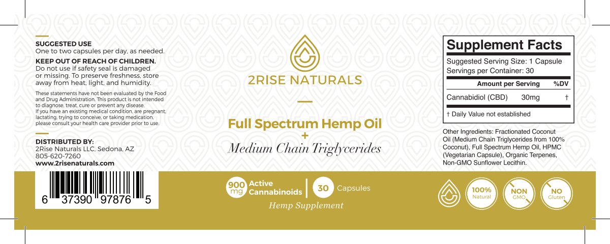 Create a label for a natural CBD oil company