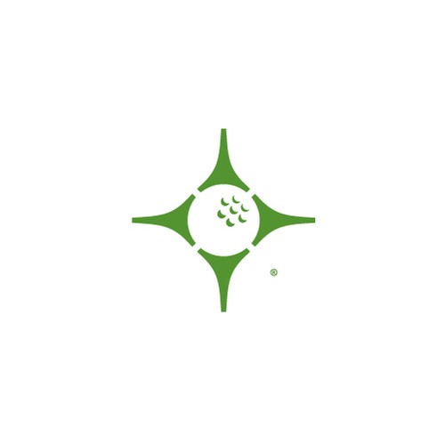 Minimalist Clever Design for Golf company