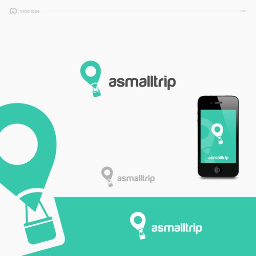 Logo aSmallTrip.com: (note - current website will be completelyredesigned)