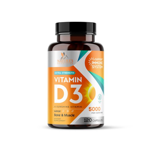 NN VITAMIN D3 GUMMIES PACKAGING DESIGN