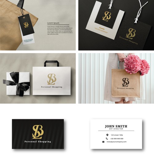 SBL Logo Design For Luxury Fashion.