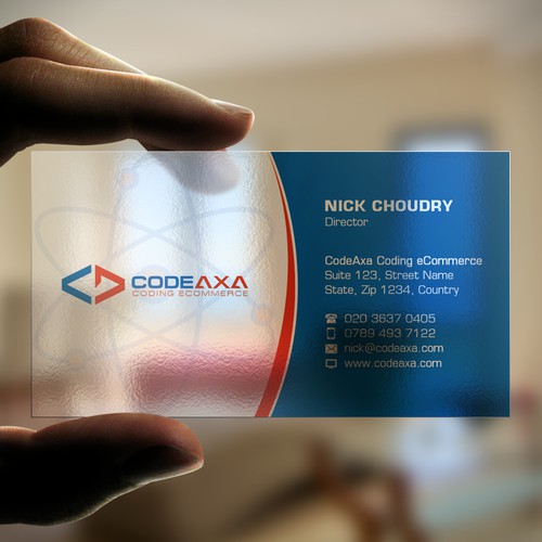 eCommerce solution company needs business cards that stand out!