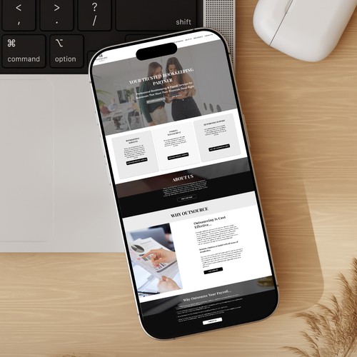 Palmer James & Associates, Bookkeeping & Payroll Website