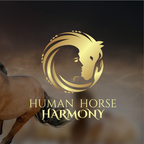 A person with a horse in harmony