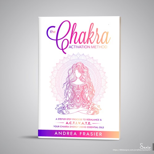 Book cover design for "The Chakra Activation Method"